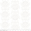 J. Wecker Frisch - All My Heart  - Valentine Thistles - White - The Green Fern Quilt Co.