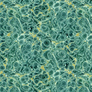 Tim Holtz Eclectic Elements Palette - Teal Marble - Teal - The Green Fern Quilt Co.