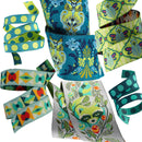 Tula Pink - Designer Ribbon Pack - All Stars Agave - Renaissance Ribbons - The Green Fern Quilt Co.