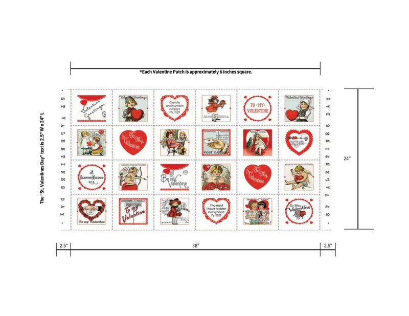 J. Wecker Frisch - All My Heart  - Valentine Greetings Patch Panel