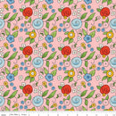 J. Wecker Frisch - All My Heart  - Bouquet Toss - Pink - The Green Fern Quilt Co.
