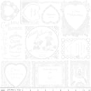 J. Wecker Frisch - Take Heart Frame Blender White-On-White - The Green Fern Quilt Co.