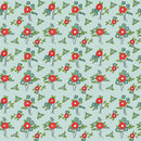 J. Wecker Frisch - Take Heart Floral Aqua - The Green Fern Quilt Co.