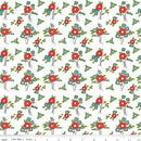 J. Wecker Frisch - Take Heart Floral White - The Green Fern Quilt Co.