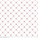 J. Wecker Frisch - Take Heart - Heart Cross - White - The Green Fern Quilt Co.