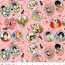 J. Wecker Frisch - All My Heart  - Key To My Heart - Pink - The Green Fern Quilt Co.