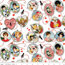 J. Wecker Frisch - All My Heart  - Key To My Heart - White - The Green Fern Quilt Co.