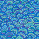 Kaffe Fassett - August 2024 Collective - Wobble - Blue - The Green Fern Quilt Co.