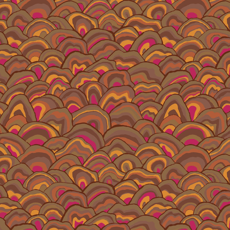 Kaffe Fassett - August 2024 Collective - Wobble - Brown