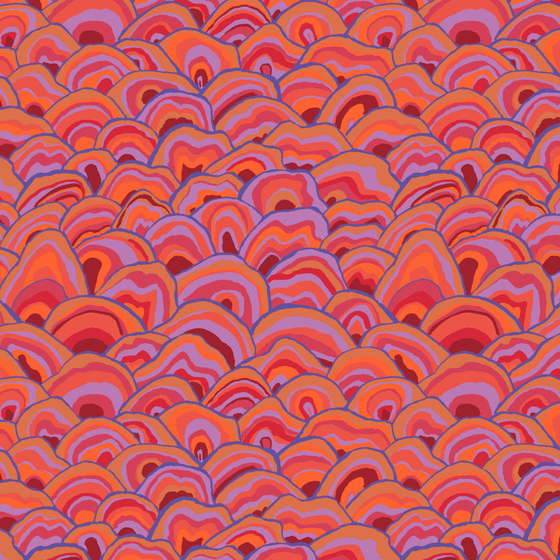 Kaffe Fassett - August 2024 Collective - Wobble - Red