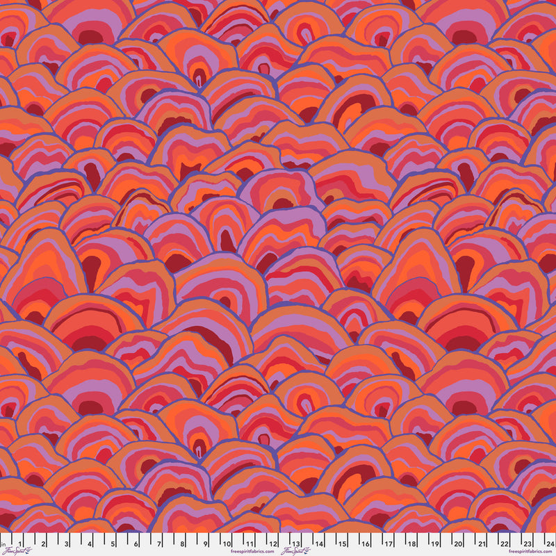 Kaffe Fassett - August 2024 Collective - Wobble - Red