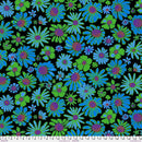 Kaffe Fassett - August 2024 Collective - Bloomers - Black - The Green Fern Quilt Co.