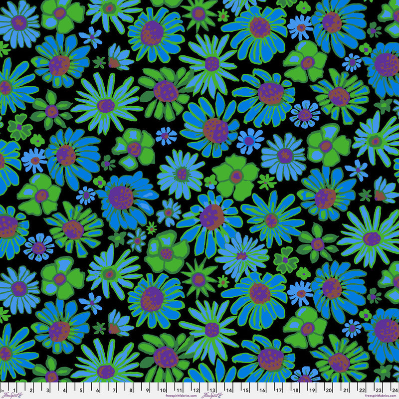 Kaffe Fassett - August 2024 Collective - Bloomers - Black