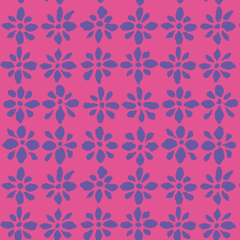 Kaffe Fassett - August 2024 Collective - Snow Flower - Pink