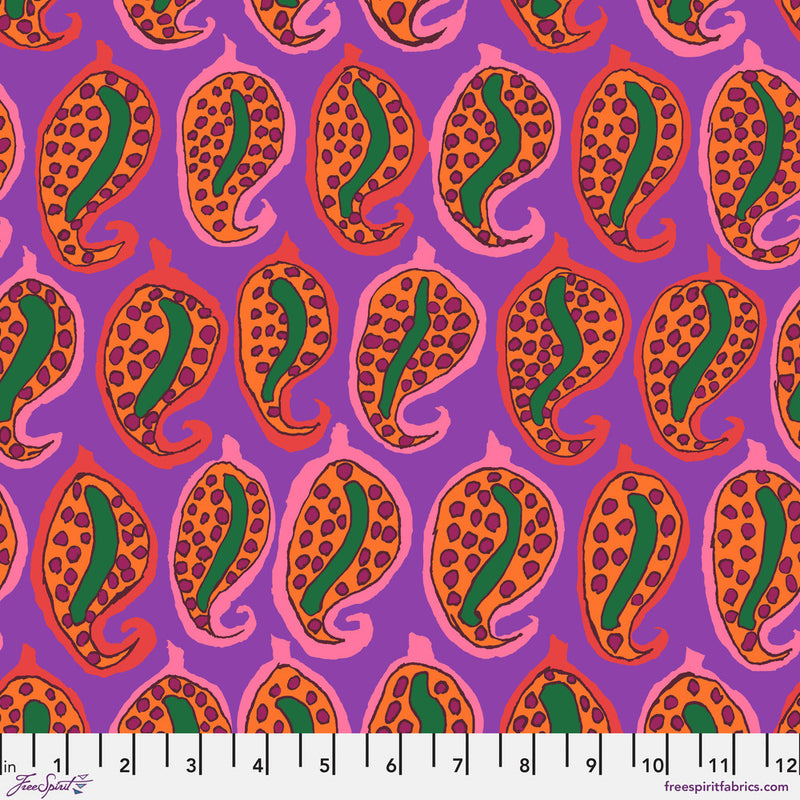 Kaffe Fassett - August 2024 Collective - Pasha Paisley - Purple