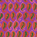 Kaffe Fassett - August 2024 Collective - Pasha Paisley - Purple - The Green Fern Quilt Co.
