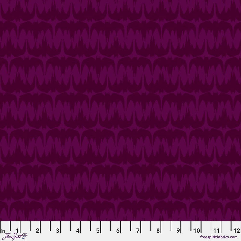 Ghostly Greetings - Batty Bats - Purple - The Green Fern Quilt Co.