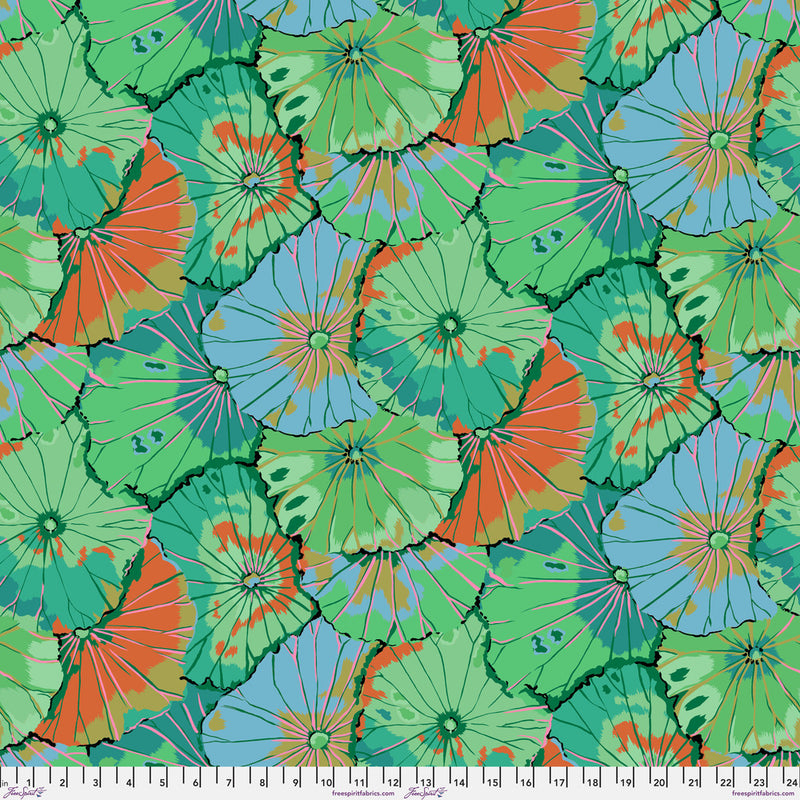 Kaffe Fassett - August 2024 Collective - Lotus Leaf - Emerald