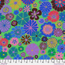 Kaffe Fassett - August 2024 Collective - Folk Flower - Blue - The Green Fern Quilt Co.