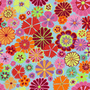 Kaffe Fassett - August 2024 Collective - Folk Flower - Pink - The Green Fern Quilt Co.