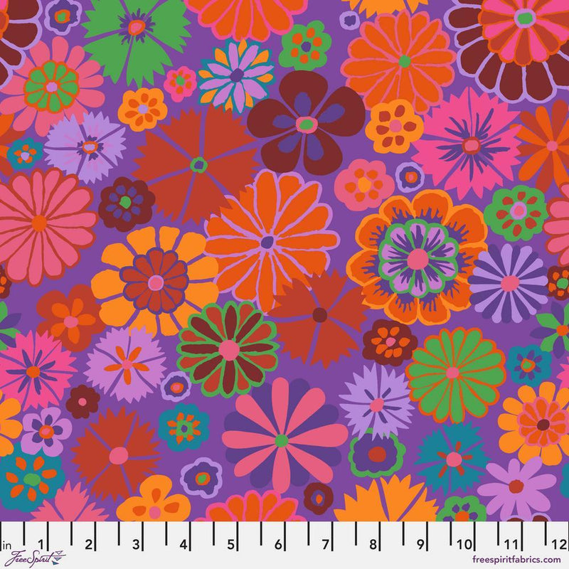 Kaffe Fassett - August 2024 Collective - Folk Flower - Red