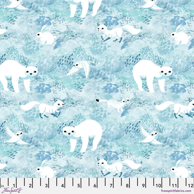 Woodland Holiday by Katy Tanis - Snowy Creatures - Ice
