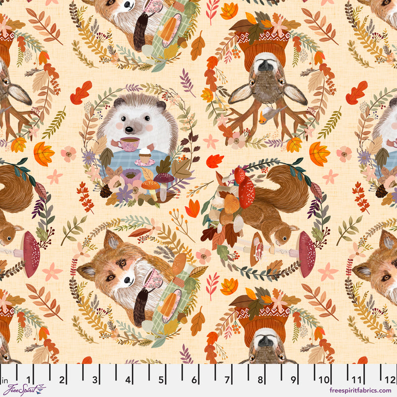 Mia Charro - Autumn Friends - Autumn Wreaths - Cream