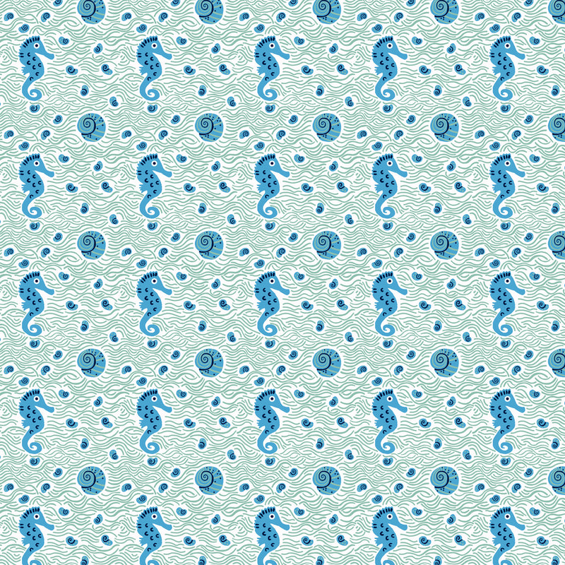 Monika Forsberg - Rising Tide - Shallows - Mint - The Green Fern Quilt Co.