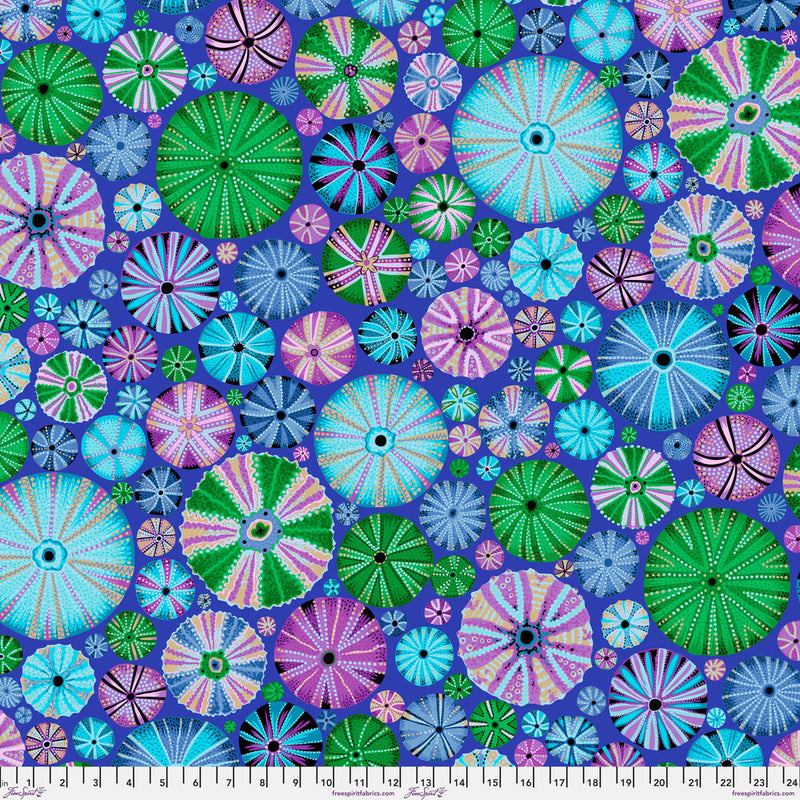 Kaffe Fassett - August 2024 Collective - Urchin - Blue