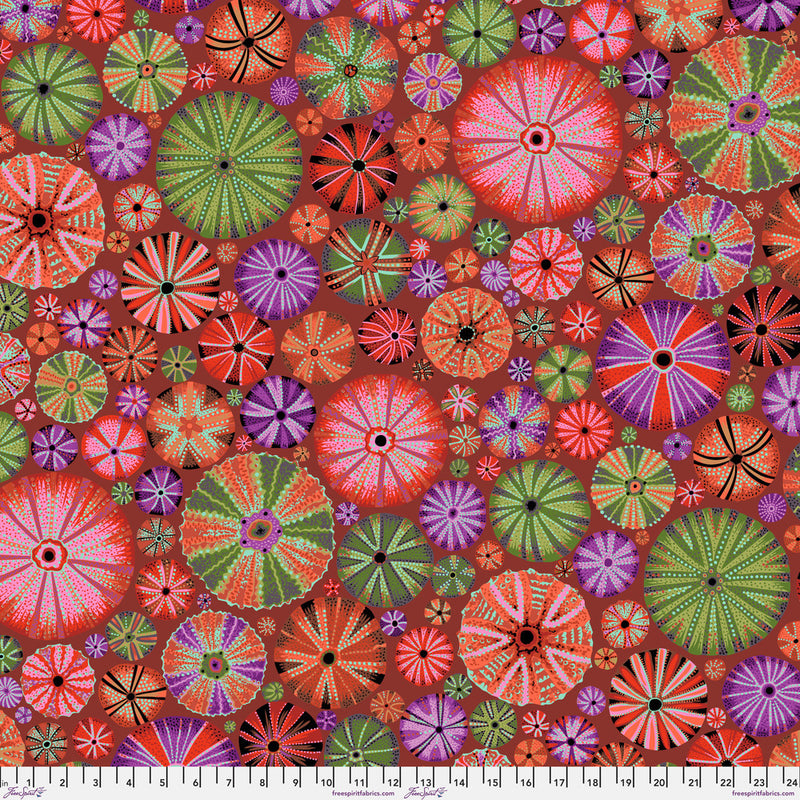 Kaffe Fassett - August 2024 Collective - Urchin - Red