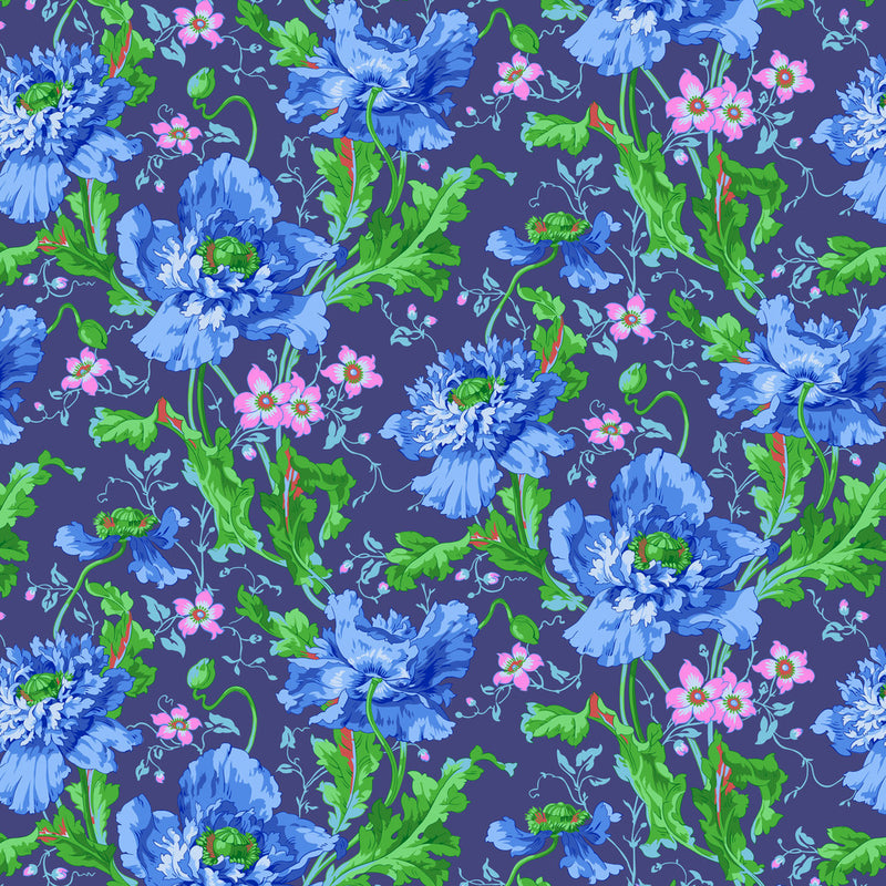 Kaffe Fassett - August 2024 Collective - Papaver - Blue