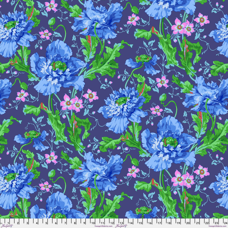 Kaffe Fassett - August 2024 Collective - Papaver - Blue