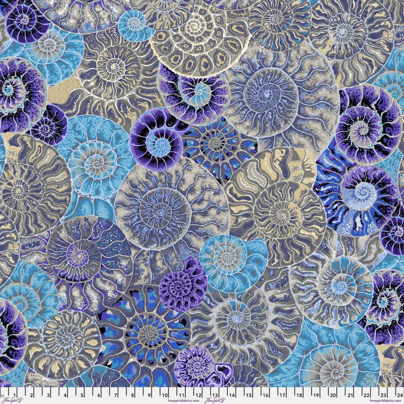 Kaffe Fassett - August 2024 Collective - Ammonites - Blue