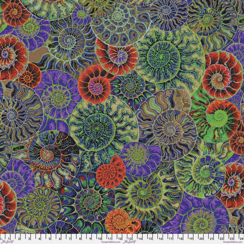 Kaffe Fassett - August 2024 Collective - Ammonites - Dark