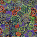 Kaffe Fassett - August 2024 Collective - Ammonites - Dark - The Green Fern Quilt Co.