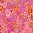 Kaffe Fassett - August 2024 Collective - Ammonites - Pink - The Green Fern Quilt Co.