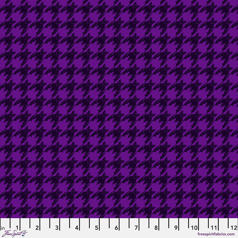 Mystic Moonlight - Batstooth - Purple - The Green Fern Quilt Co.