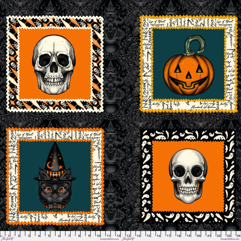 Rachel Hauer - Storybook Halloween - Panel - The Green Fern Quilt Co.