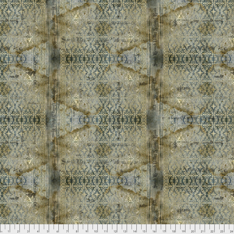 Tim Holtz - Abandoned - Stained Damask - Neutral