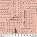 Tim Holtz Eclectic Elements Palette - Pink Typography - Pink - The Green Fern Quilt Co.