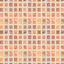 Tim Holtz Eclectic Elements Palette - Orange Stamps - Orange - The Green Fern Quilt Co.