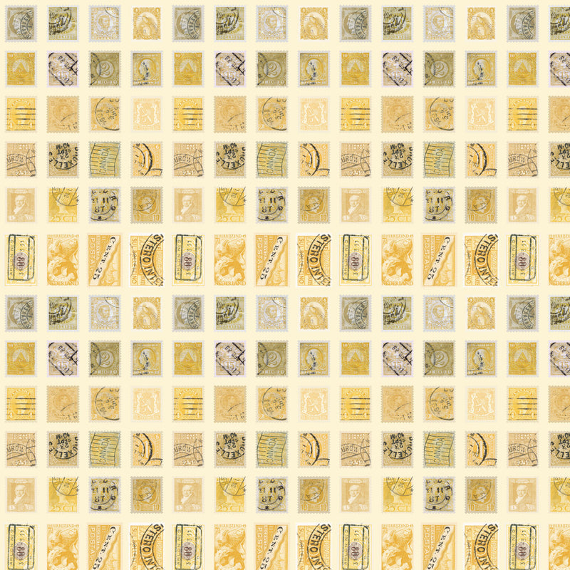 Tim Holtz Eclectic Elements Palette - Yellow Stamps - Yellow