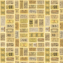 Tim Holtz Eclectic Elements Palette - Yellow Tickets - Yellow - The Green Fern Quilt Co.