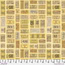 Tim Holtz Eclectic Elements Palette - Yellow Tickets - Yellow - The Green Fern Quilt Co.
