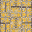 Tim Holtz Eclectic Elements Palette - Yellow Numbers - Yellow - The Green Fern Quilt Co.