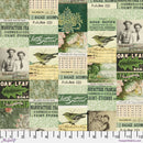 Tim Holtz Eclectic Elements Palette - Green Collage - Green - The Green Fern Quilt Co.