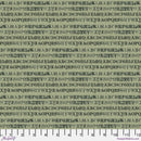 Tim Holtz Eclectic Elements Palette - Green Typography - Green - The Green Fern Quilt Co.