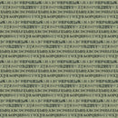 Tim Holtz Eclectic Elements Palette - Green Typography - Green - The Green Fern Quilt Co