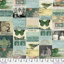 Tim Holtz Eclectic Elements Palette - Teal Collage - Teal - The Green Fern Quilt Co.