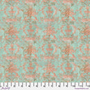 Tim Holtz Eclectic Elements Palette - Teal Wallpaper - Teal - The Green Fern Quilt Co.